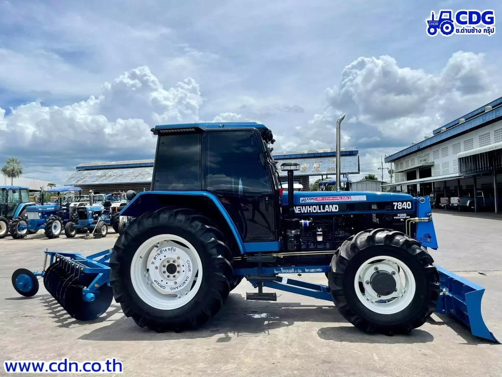 new holland tractor 7840 cab recon